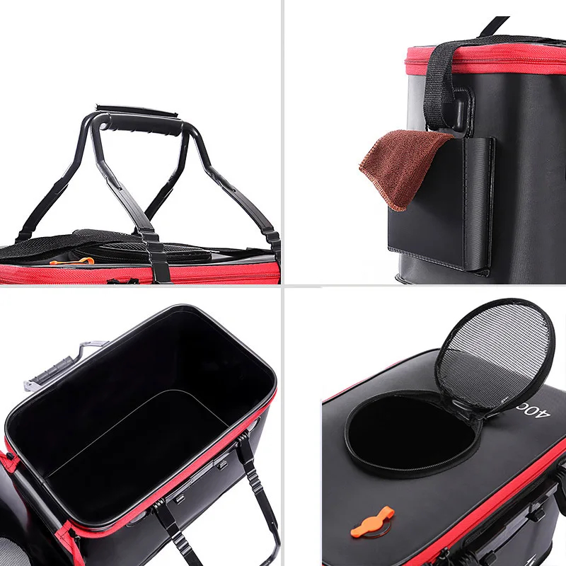 Fishing Bucket Folding Thicken - đánh giá và giá Marine Fish Tank