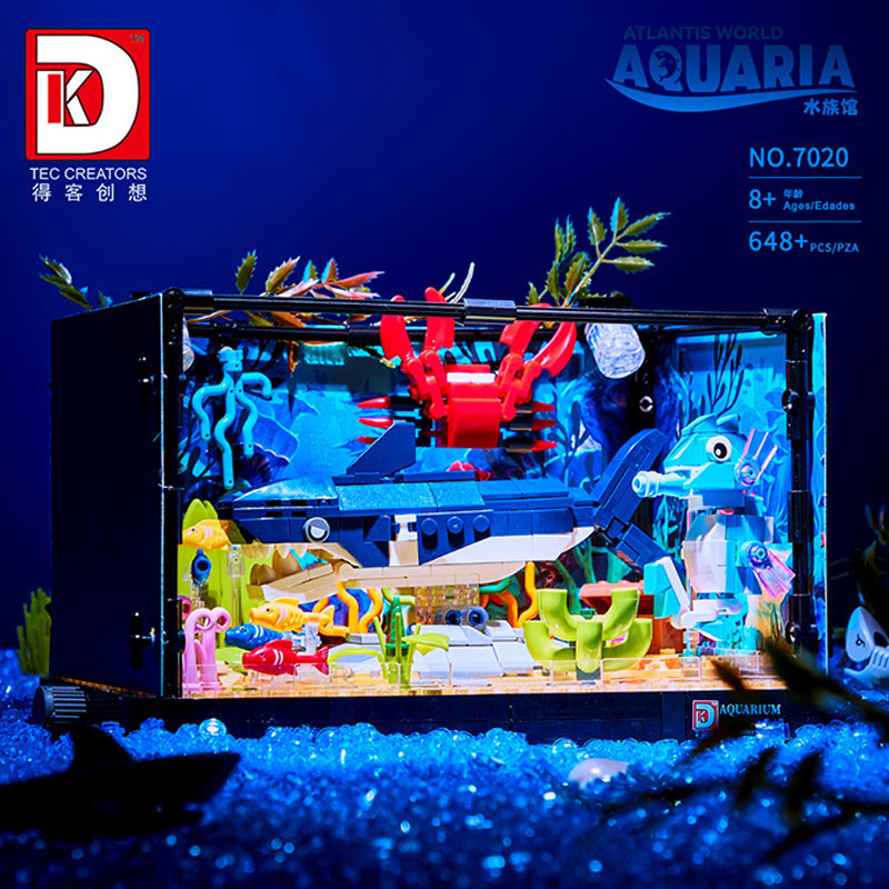 648PCS Shark Ecosystem Tank Bu - đánh giá và giá Aquarium Marine World