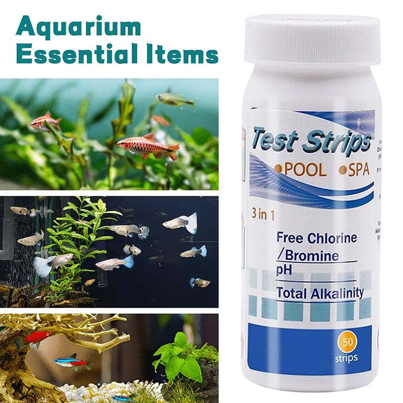 Aquarium Water Test Strips 8 i - đánh giá và giá Saltwater Tank