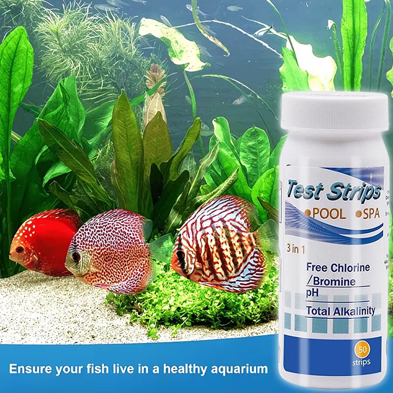 Aquarium Water Test Strips 8 i - đánh giá và giá Saltwater Tank