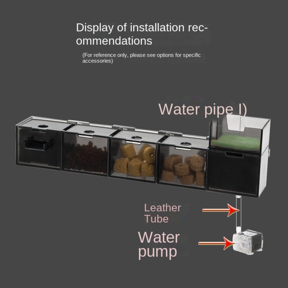 Three-in-one External Aquarium - đánh giá và giá Reef Tank Filter