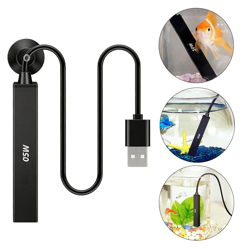 Mini USB Aquarium Heater 5V Au - đánh giá và giá Marine Aquarium
