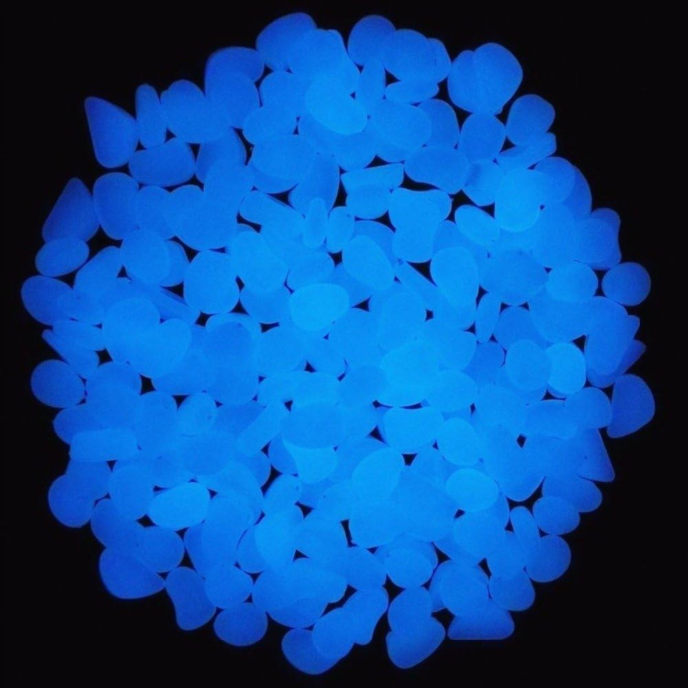 Fish Tank Rocks Glow Blue Pebb - đánh giá và giá Ocean Aquarium