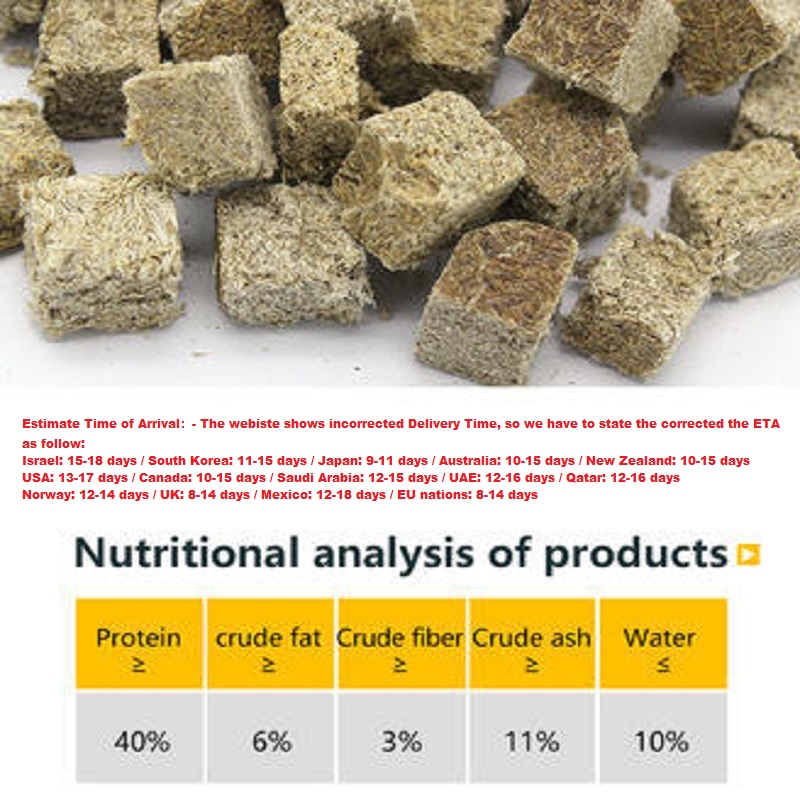 Natural Freeze Dried Bloodworm - đánh giá và giá Marine Aquarium Cube