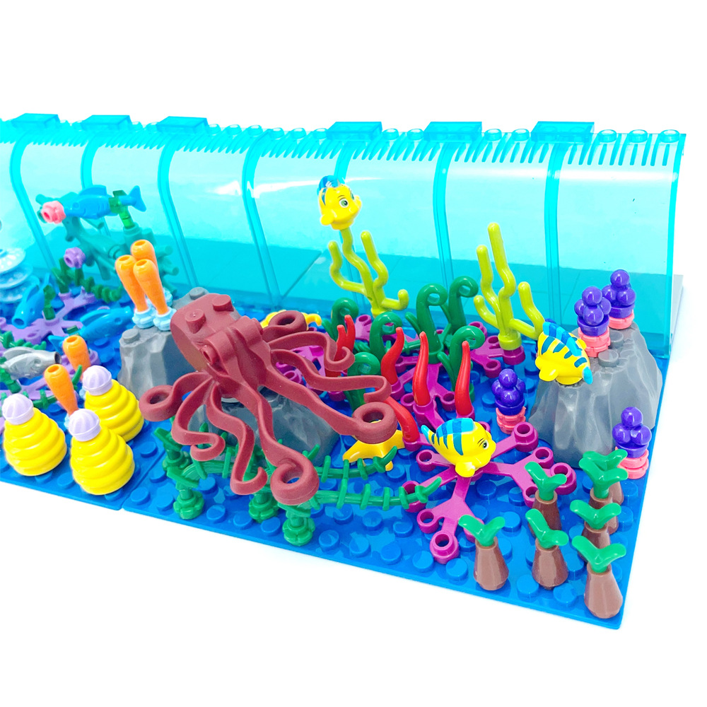 Compatible With LEGO Aquarium  - đánh giá và giá Aquarium Marine World