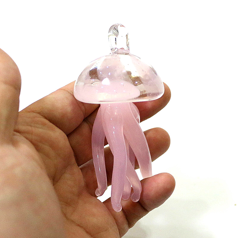 Pink Jellyfish Glass Pendant C - đánh giá và giá Marine Aquarium