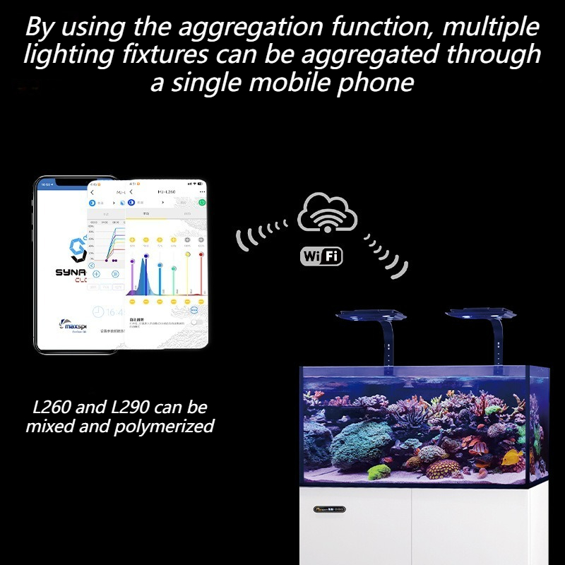 LED Seawater Light Smart Tempe - đánh giá và giá Aquarium Marine Lights